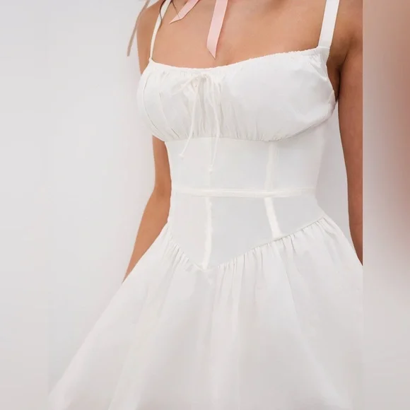 floral mini party dress Azalea Pastel Floral Corset Dress - Size XS - 3XL - Euro Summer Dress